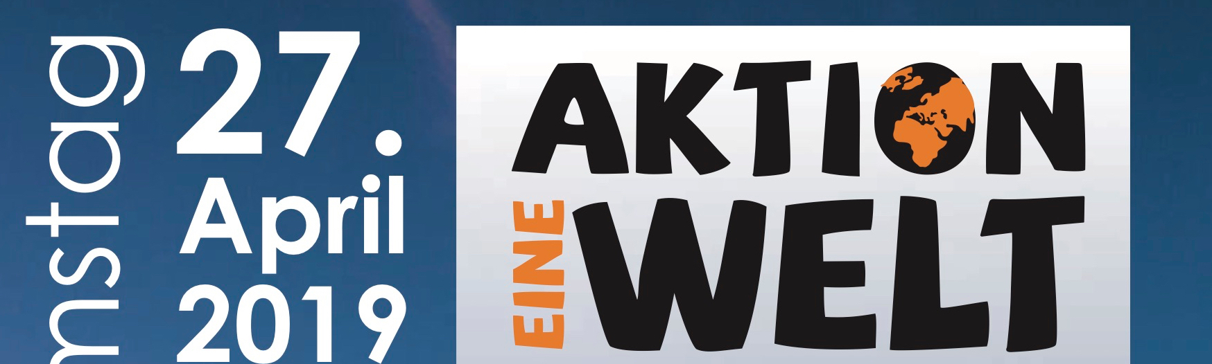 Aktionstag Eine Welt am Samstag, 27. April 2019 auf dem Uniplatz Fulda